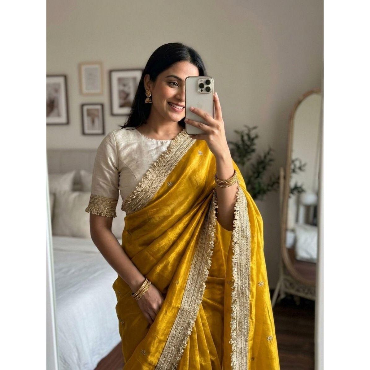 New Launch – Designer Party Wear Space Silk Saree Collection