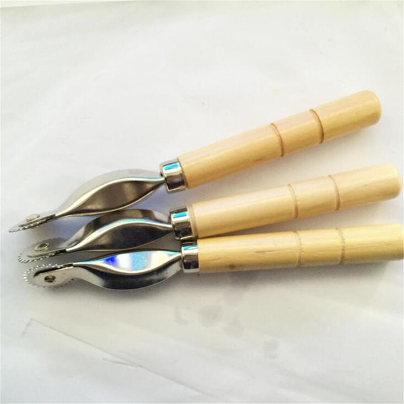Sewing Tool Kit Accessories Handle Practical Serrate Edge Pattern Tracer Tracing Tailor Chalk Wheel Tailor Stitching Marker