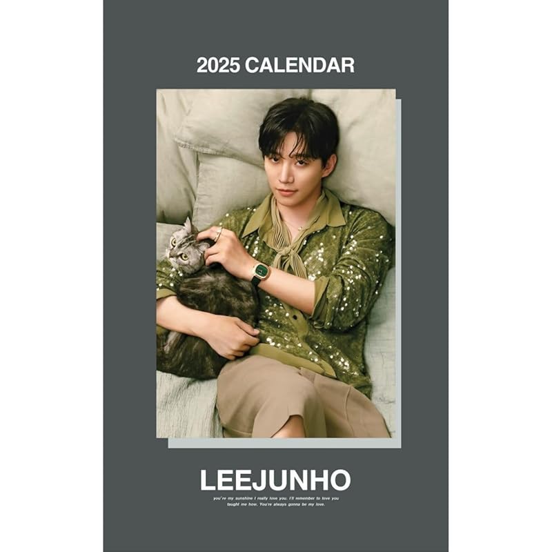 

Настенный календарь 2025 [K-STAR Wall Calendar] (Ли Джун Хо Ли Джун-хо)