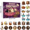 2026 Halloween Witch, Ghost & Goblin Countdown Calendar with Acrylic Pendant Blind Box