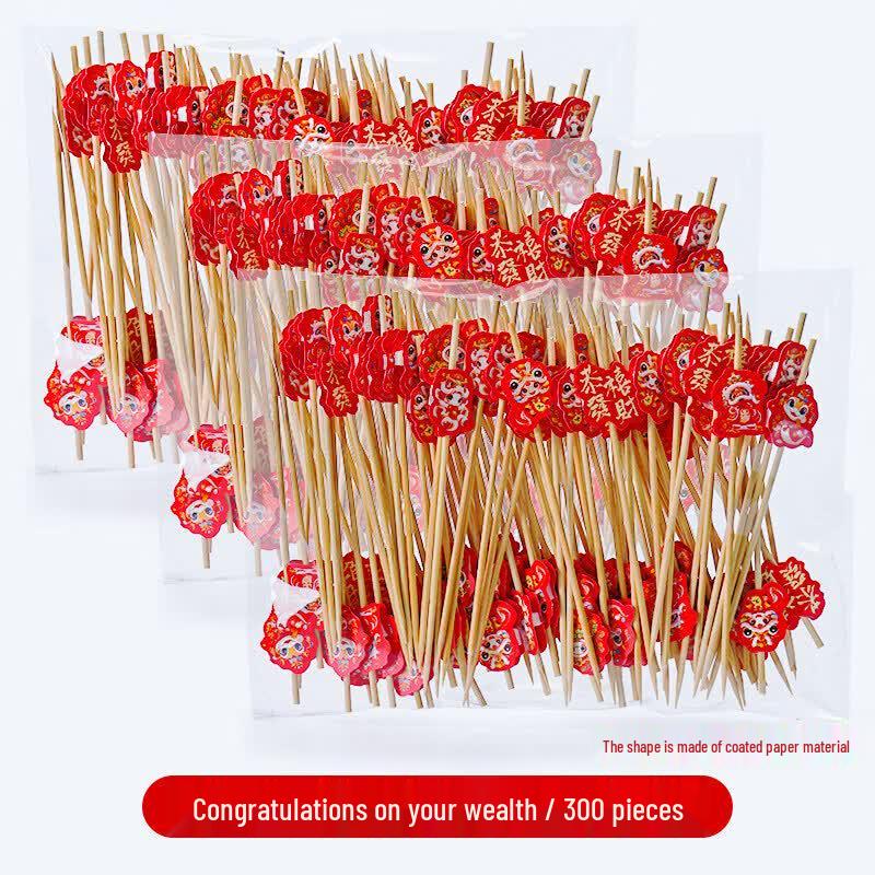 Bamboo Fruit Picks and Forks