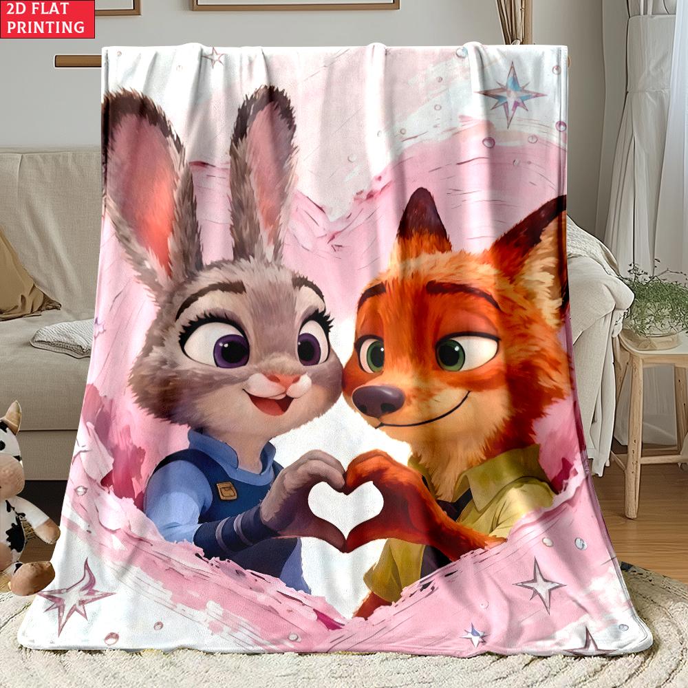 Judy & Nick Thin Flannel Blanket for Bedrooms,Living Rooms,Sofas Blankets,Lunch Breaks,Picnics,blankets Fluffy Blanket