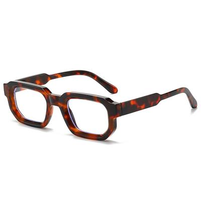 Einzigartiger literarischer kleiner quadratischer Brillenrahmen Trendiger Vintage-Brillenrahmen Damen-Brillenrahmen für Damen & Herren