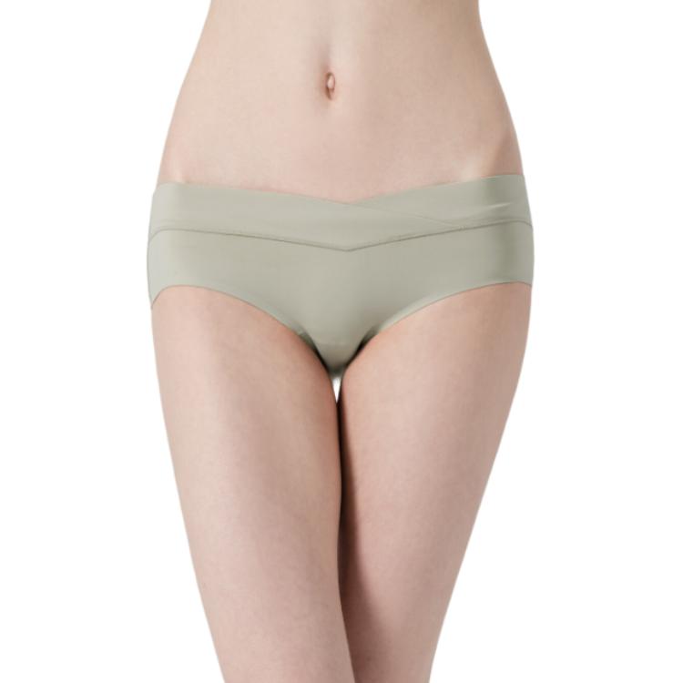 Calvin Klein Sexy Comfortable Solid Color Minimalist Low Rise Underwear Women Underwear Green QF6357AD-LL5
