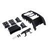 2DIN Radio CD DVD Frame Adaptor Dashboard Trim Replacement for MINI Hatch II R56 2006‑2014
