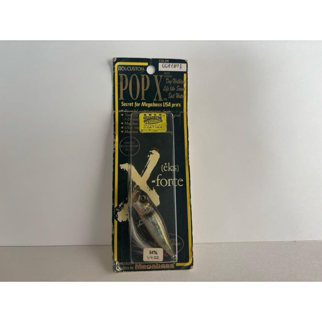 Used MEGABASS POP-X 1997 unopened and unused item POP-X Oikawa