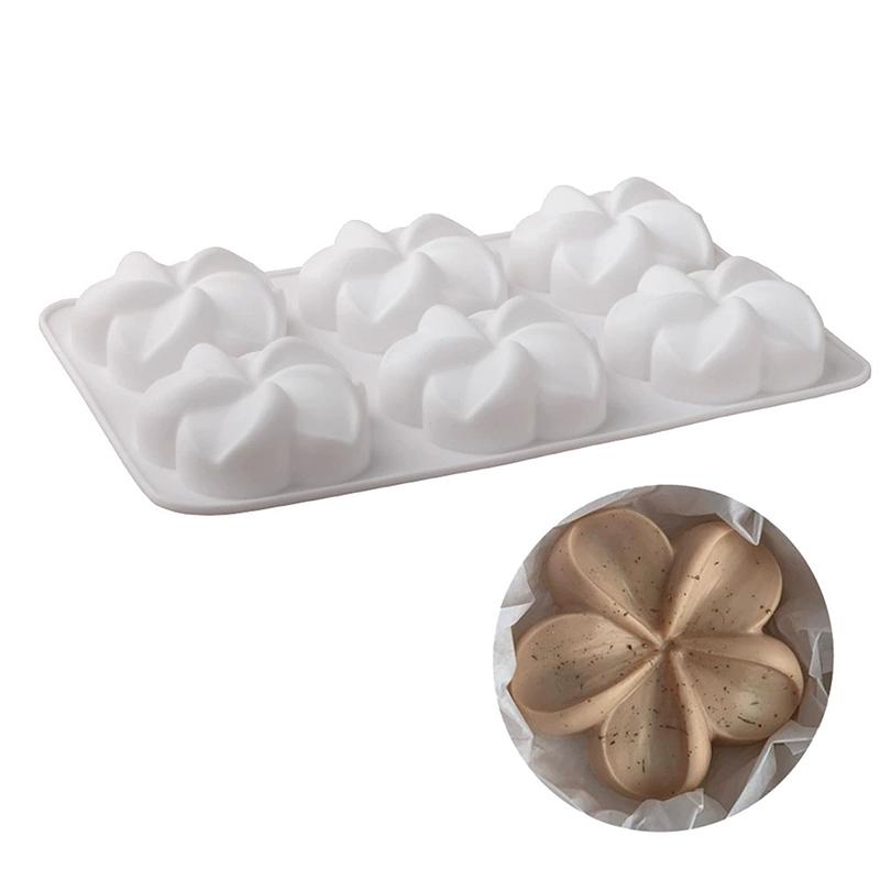Flower-Shaped Silicone Cake Molds French Mousse Cake Molds Home Baking Tools Kitchen Styling And Baking Supplies