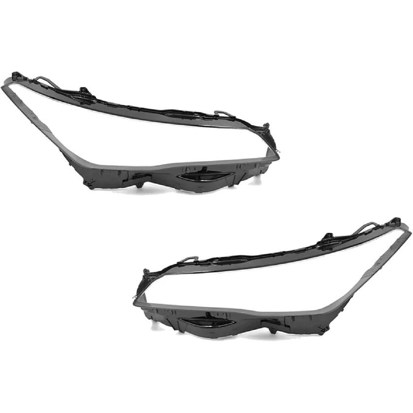 Headlight Cover Lampshade Housing Compatible For Toyota Avalon 2019-2021 Replace Head Light Glass Lens Light Shade Shell Caps(Left)