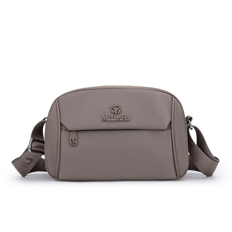 Women s Nylon Crossbody Bag Multi-Compartment Shoulder Bag верблюд