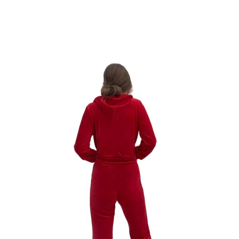 Frühling Neue Trainingsanzug Trainingsanzug Trainingsanzug Frauen Samt Coutoure Couture Sweatsuits Zwei Stück Set Coture Frauen Hosen Sets Casual