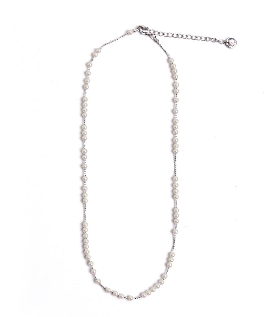 Has Hty014 Glossy Mini Pearl Necklace