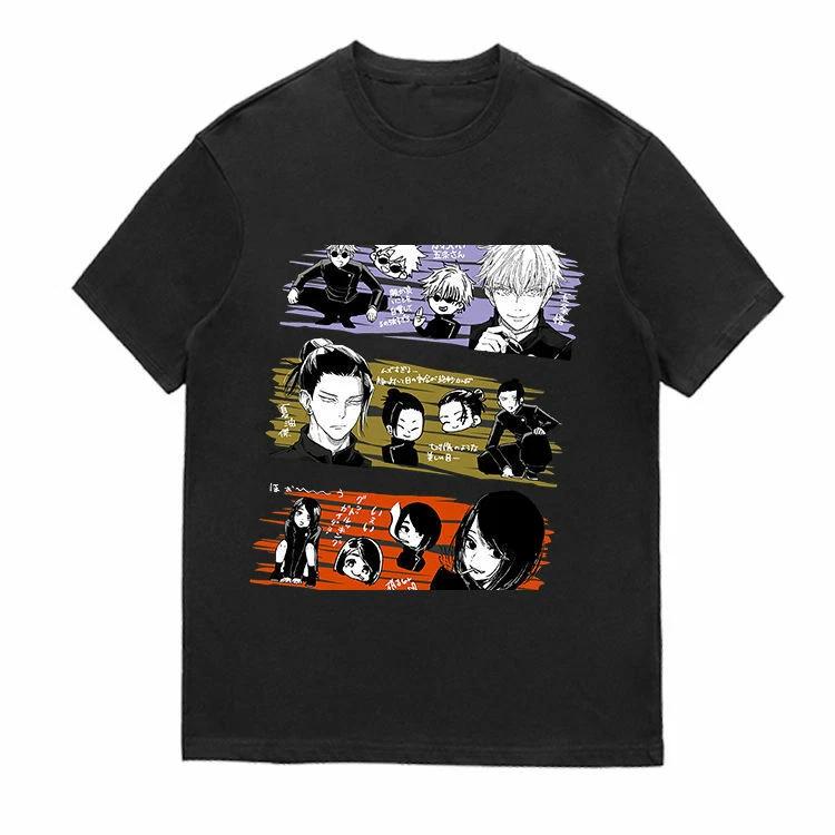 Jujutsu Kaisen Cosplay Anime Manga Sports T-shirt Shirt Costumes Cotton Cotton