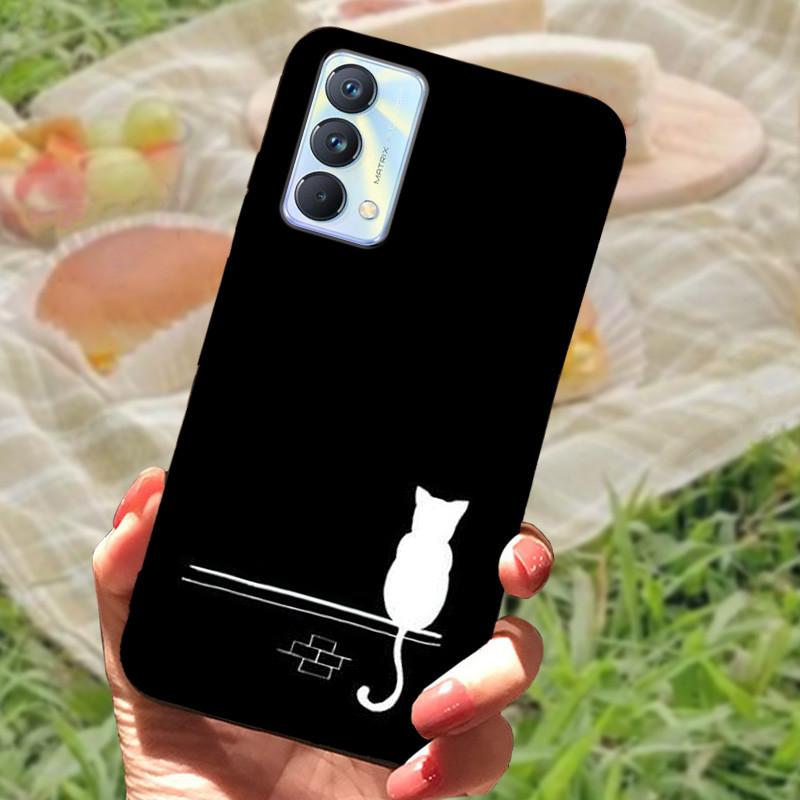 Für Realme GT Master Edition Hülle Marmor bemaltes Cover Weiches Silikon Stoßfeste Handyhülle Für Realme GT Master Hülle Bumper
