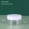 Clear Wide-Mouth PET Plastic Eye Cream Jar - Available In 50/100/120/250ml Sizes
