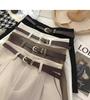 Women's High-Waist A-Line Wide-Leg Retro Shorts - Spring 2025 Korean & Hong Kong Style