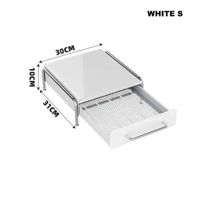

Стійка для демонстрації кавових капсул Ящик для зберігання Настільний органайзер для бару Коробка для зберігання чайних пакетиків База для кавомашини Настільні полиці для зберігання