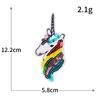 Sequin Pegasus Unicorn Computer Embroidery Cute Cartoon Pony Embroidery Cloth Sticker Clothes Decoration Badge Sticker