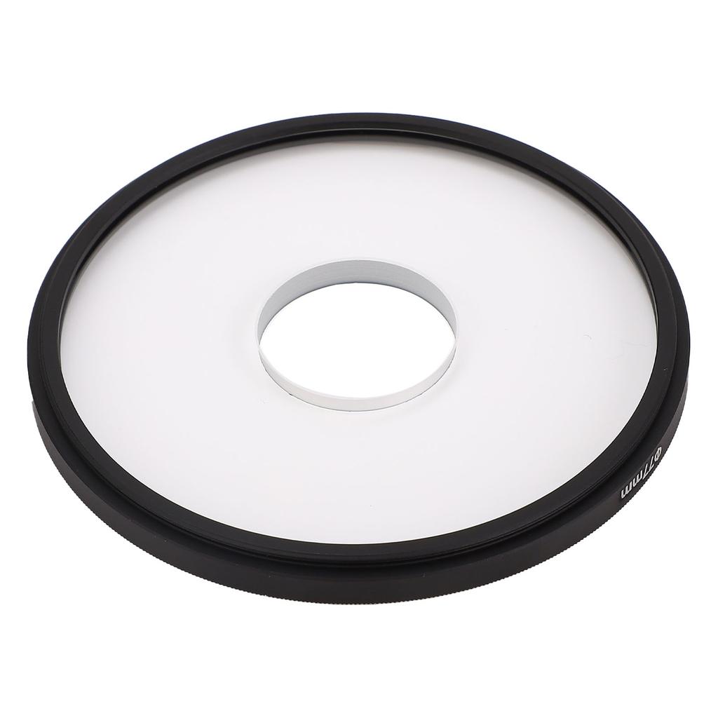 77mm Center Exposure Lens Filter Center Spot Hole Exposure Special Effect Filter for Photography