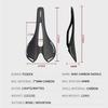 TOSEEK Carbon Sattel 7x9mm Streben Rennrad Mountainbike Sitz Atmungsaktiv Ultraleicht Professionelle Rennrad Ausrüstung