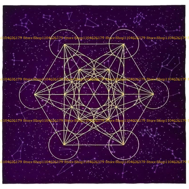 A1A2 Altar Cloth Tarot Alter Tablecloth Witchcraft Supplies for Tarot Divination Game