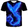 Men's Casual Digital Printing Trend T-shirt Digital Printing 3D T-shirt