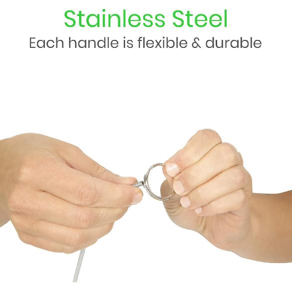 Long Wire Brush sunroof Drain Cleaning Tool for car and Fridge 60-inch X 2/5 inch