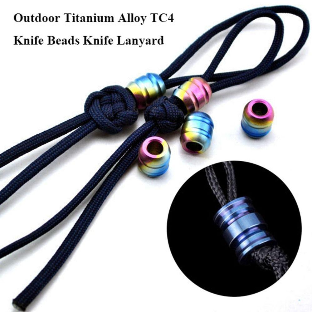 10 Styles TC4 Knife Beads High Quality Paracord Rope Knife Beads  EDC Multi Tools