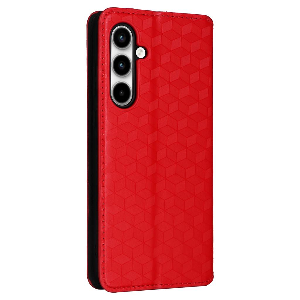 For Samsung Galaxy A35 5G Phone Wallet Leather Case Rhombus Imprinted
