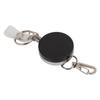Elastický přívěsek na klíče z nerezové oceli Přenosný kovový zatahovací přívěsek na klíče Anti Lost Keychain