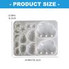 Teardrop Accessories Mold Flexible Silicone Jewelry Charm Mould Epoxy Resin Accessory Making Mold for Craft Lover