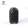 Carbon Fiber Car Key Case Cover Fit For Honda Folding Key T-Carbon Car Key Fob Shell Interior Accessories