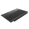 Wireless Bluetooth Keyboard Portable Detachable 7 Color LED Backlit with Toucpad 1089‑D Black