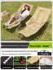 Portable Adjustable Outdoor Moon Chair: Folding Recliner for Camping, Beach, Fishing, and Picnics