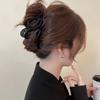 Large Matte Wavy Hair Clip Women Versatile High-end Shark Clip Simple Hair Accessories