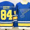 Ice Hockey Jersey Stitched Team 84 50 Blue Sports
