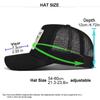 High Quality Outdoor Fishing Snapback Embroidery Design Mesh Hat  Fishing Trips