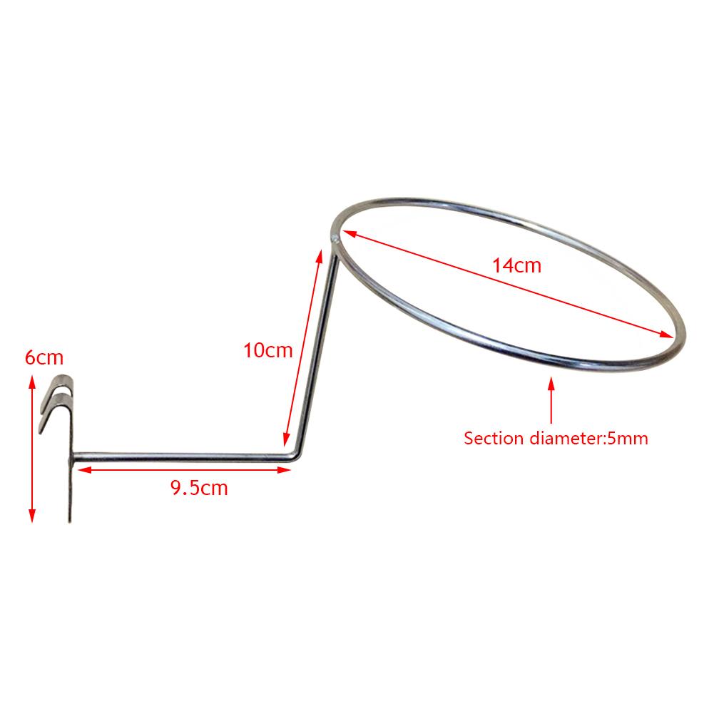 1PCS Black White Motorcycle Helmet Holder Hanger Rack Wall Mounted Hook for Coats Hats Caps Helmet Rack Black Steel Accessories