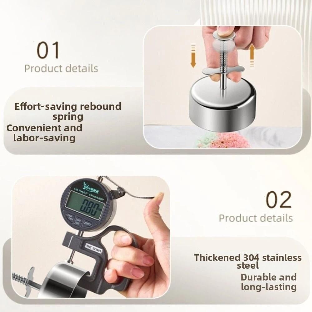 Stainless Steel Rice Ball Mold Round Sushi Rice Ball Maker Dessert Mold Onigiri Mold  Kids Lunch