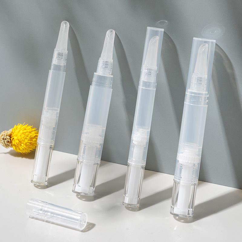 Rotating Pen Dispenser: 2ml/4ml Stain Remover, Foundation, Lipstick, or Finger Oil Packaging