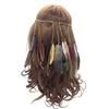 Bride Weddding Headband Bohemian Indian Hair Accessories Tassel Women Hairbands Feather Headband