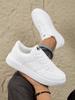 Fashion Leather Men White Sneakers Breathable Comfort Classic Casual Shoes Mens Women Outdoor Walking Shoes Couple Footwear Size