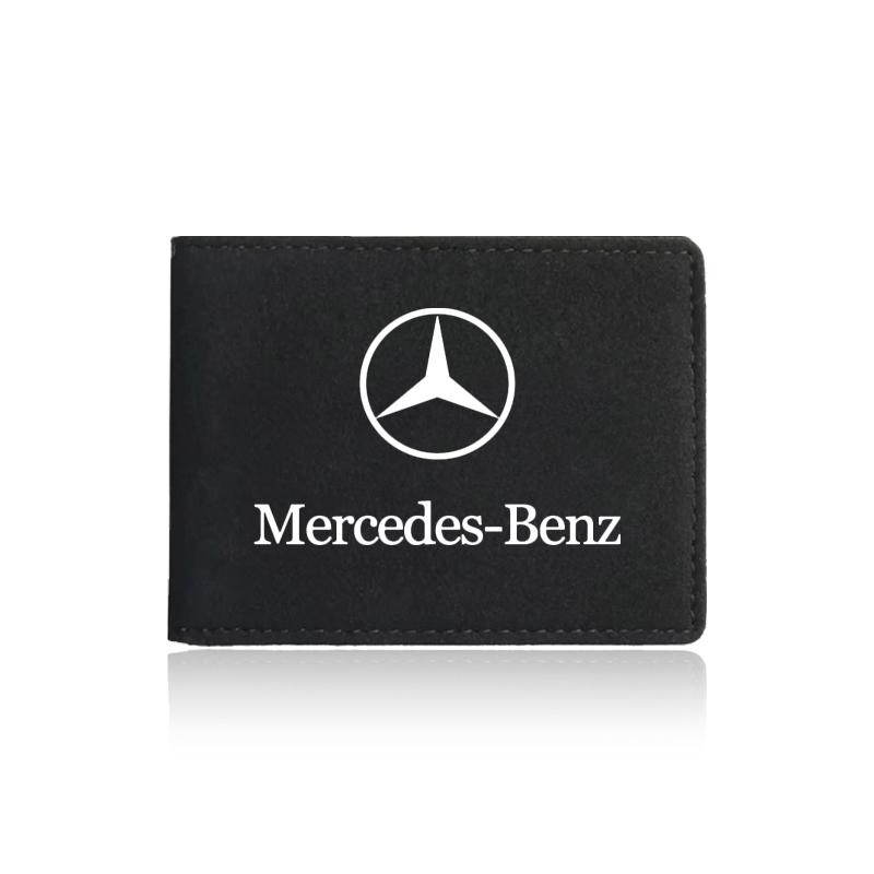 1ks Kožené pouzdro na kreditní karty Ochranné pouzdro na jízdní doklady do auta Pro Mercedes Benz AMG A D G Třída GLA GLB W124 W176 C260 C300