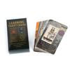 Learning Tarot Cards 10.3*6cm 78 Pcs with Meanings, Rider Waite Tarot Deck with Keywords, Astrology, Zodiac, Chakra Symbols