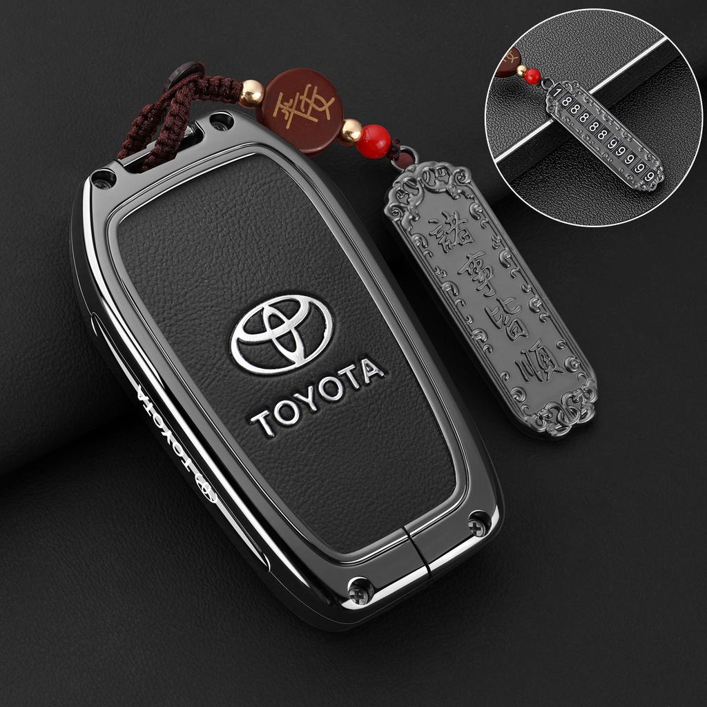 Car Key Cover Car Key Protector Shell Accessories For Toyota Corolla Prius Camry CHR C-HR RAV4 Altis Land Cruiser Prado