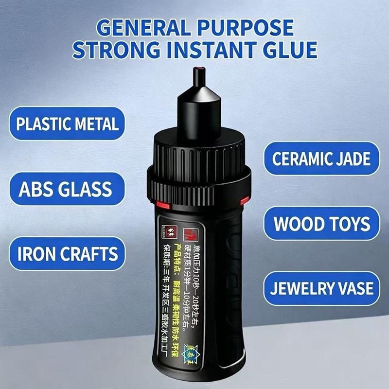 Super Strong Glue 10 Seconds Quick Drying Waterproof Heat Resistant For Home Diy Repair Metal Plastic Bonding