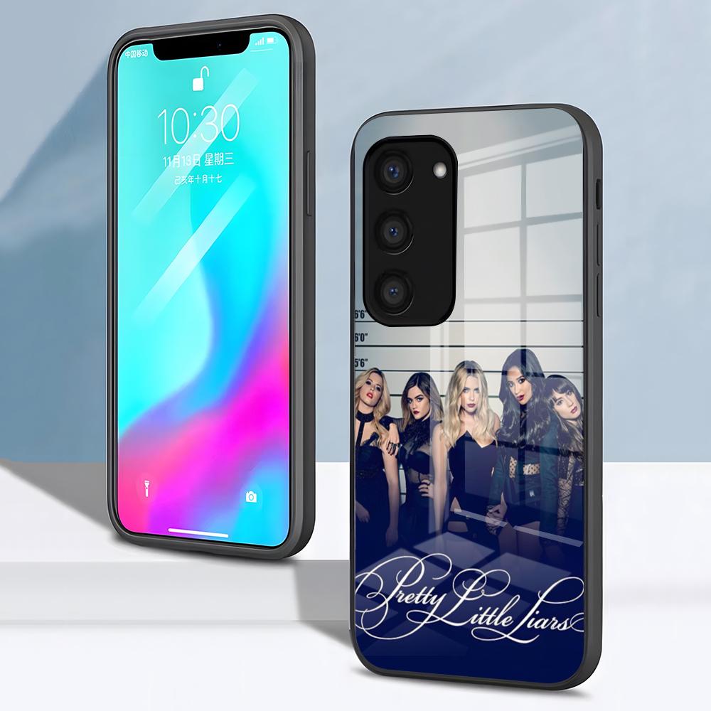 Pretty Little Liars Phone Case For Samsung S26 S25 S24 FE S23 S22 S21 Plus S20 Ultra Note20Ultra Black Glass Cover