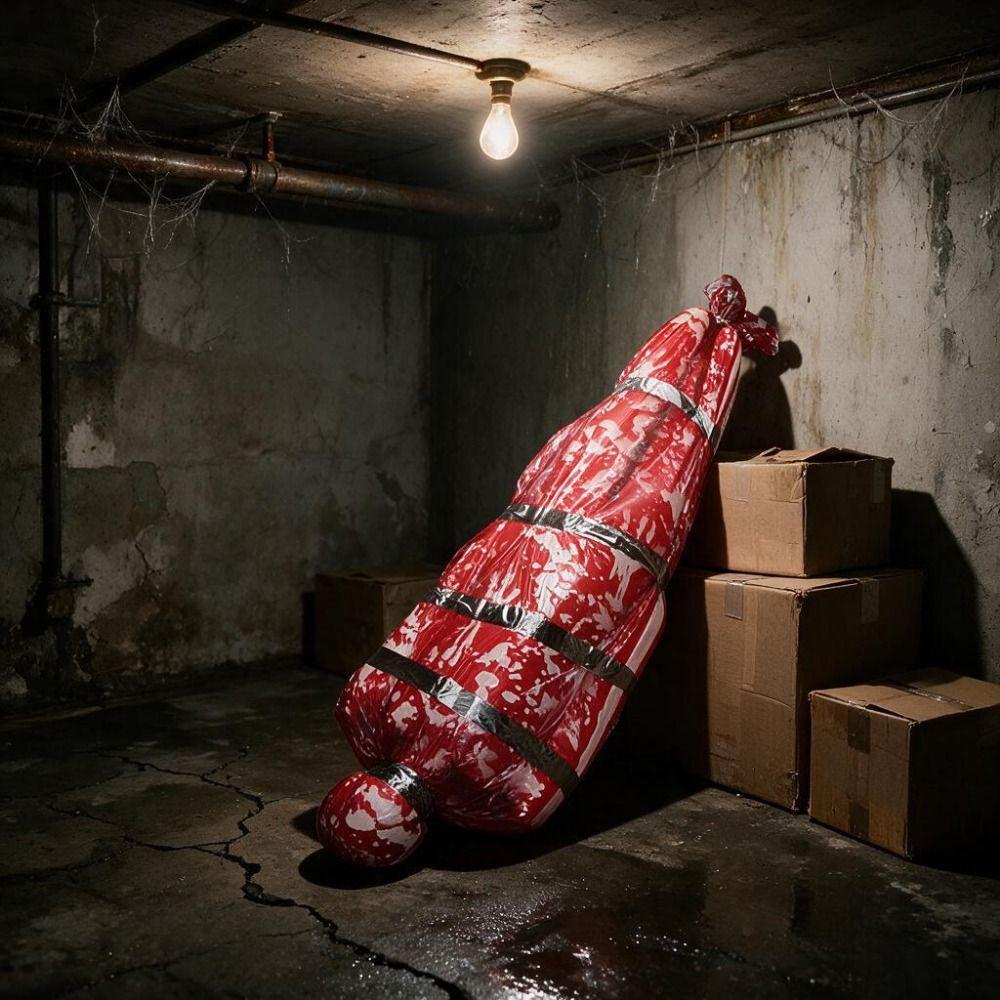 Creepy Halloween Horror Hanging Decor Waterproof Inflatable Corpse Prop Haunted House