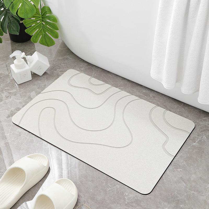 Diatomaceous Earth Quick-Dry Non-Slip Bathroom Mat