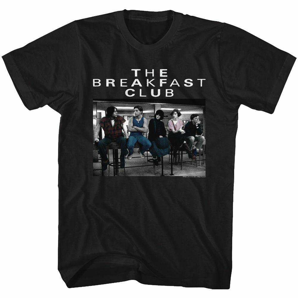 Breakfast Club Club Photo Black Adult T-Shirt XL