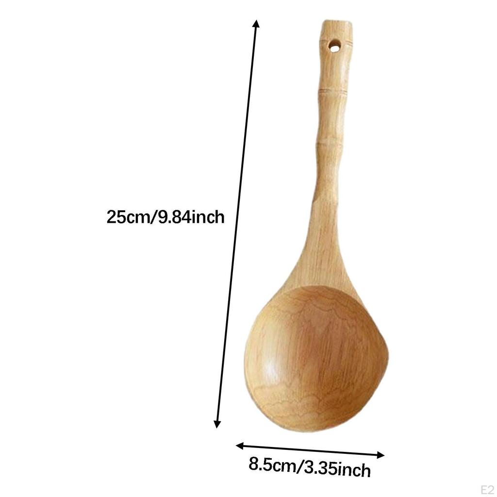 Sauna Ladle Multipurpose Accessories Simple Easy To Use Sturdy with Long Handle Wood Bath Wooden